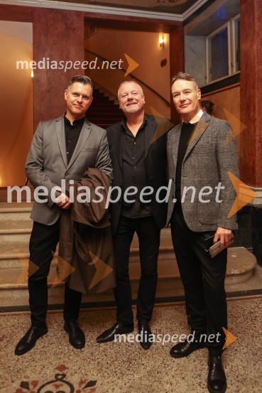  Toni Tovornik, generalni sekretar na Ministrstvu za kulturo;  Staš Ravter, direktor SNG Opera in balet Ljubljana;  Saša Kranjc, novinarRequiem, premiera