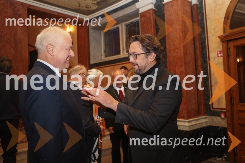  Sašo Rogina, KD Jože Gostič Homec;  Marko  Hribernik, dirigent, umetniški direktor opereRequiem, premiera