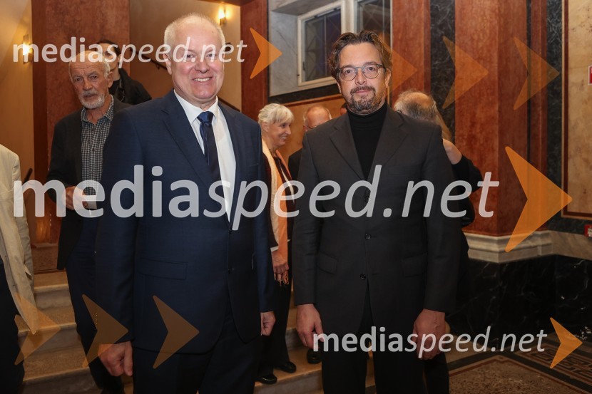  Sašo Rogina, KD Jože Gostič Homec;  Marko  Hribernik, dirigent, umetniški direktor opereRequiem, premiera