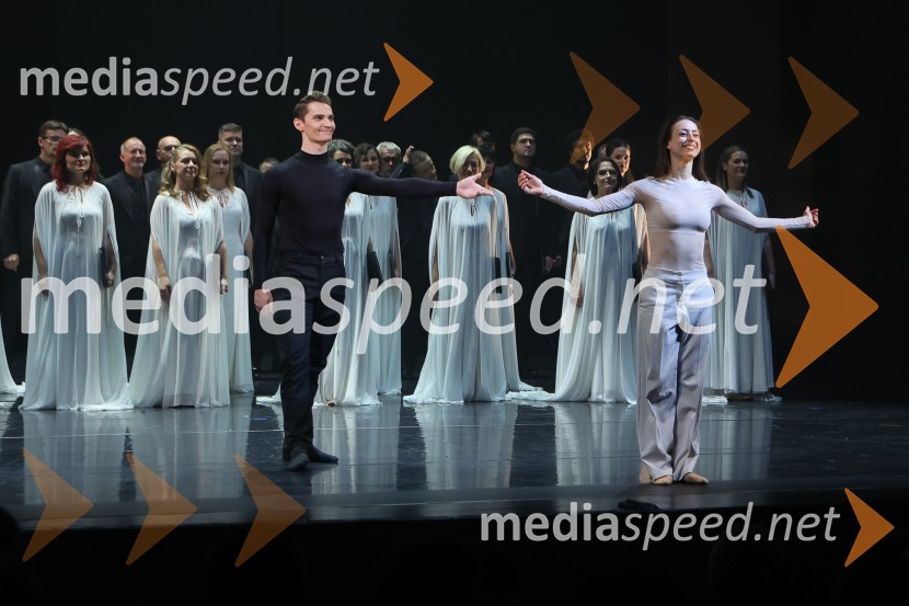  Lukas Bareman, baletni plesalec;  Mateja Železnik, baletna plesalkaRequiem, premiera