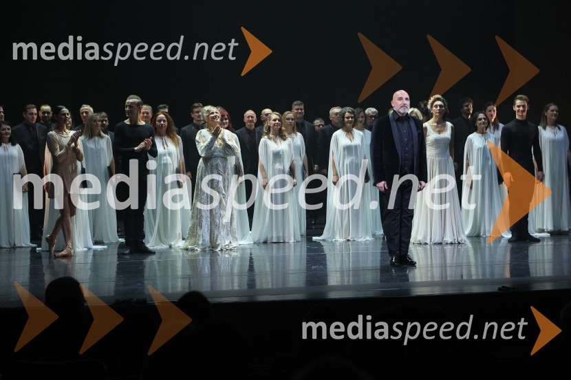  Jože Vidic, operni pevec, bariton, Slovenski oktetRequiem, premiera