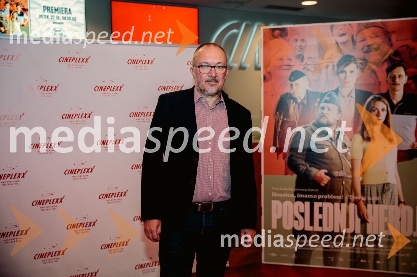  Boštjan Virc, producent in scenarist, Studio VircPremiera filma Poslednji heroj v Cineplexx Novo mesto