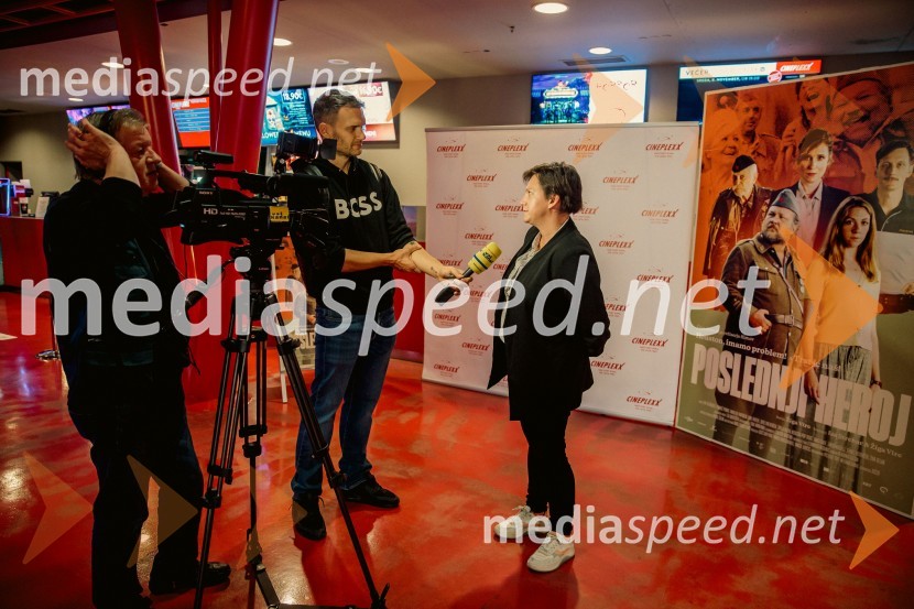  Iza Strehar, dramatičarka in scenaristkaPremiera filma Poslednji heroj v Cineplexx Novo mesto