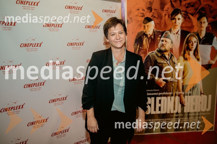 Iza Strehar, dramatičarka in scenaristkaPremiera filma Poslednji heroj v Cineplexx Novo mesto