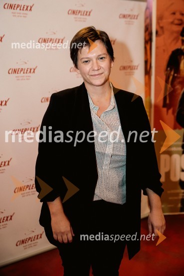 Iza Strehar, dramatičarka in scenaristkaPremiera filma Poslednji heroj v Cineplexx Novo mesto