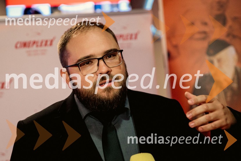  Žiga Virc, slovenski režiserPremiera filma Poslednji heroj v Cineplexx Novo mesto