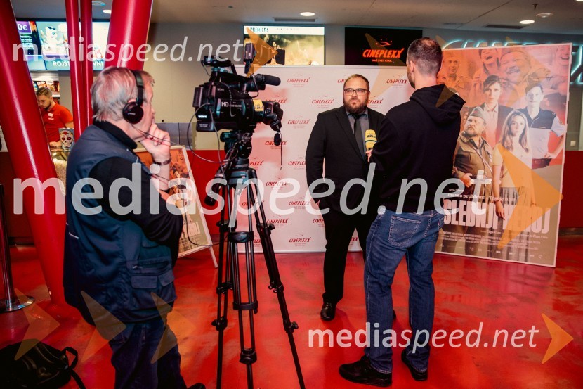  Žiga Virc, slovenski režiser;  ... Premiera filma Poslednji heroj v Cineplexx Novo mesto