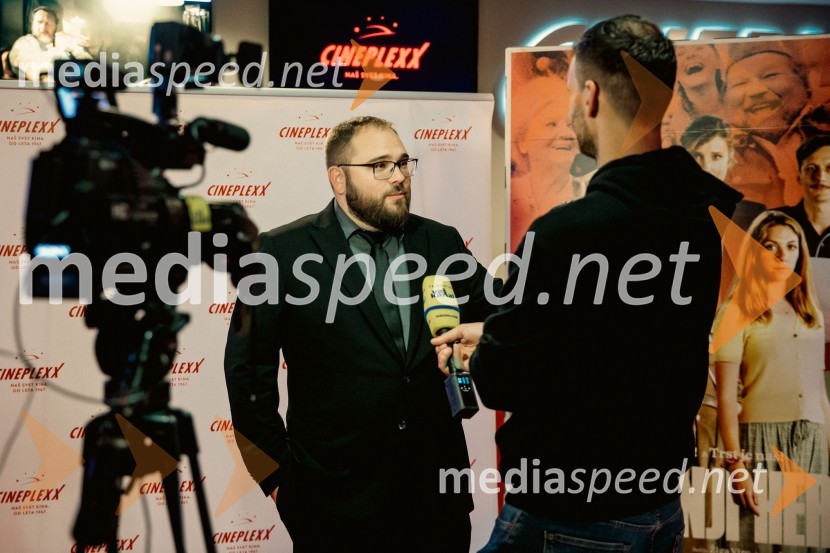  Žiga Virc, slovenski režiserPremiera filma Poslednji heroj v Cineplexx Novo mesto