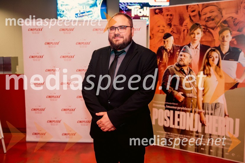 Žiga Virc, slovenski režiserPremiera filma Poslednji heroj v Cineplexx Novo mesto