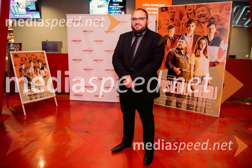  Žiga Virc, slovenski režiserPremiera filma Poslednji heroj v Cineplexx Novo mesto