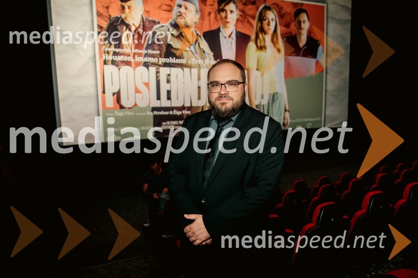  Žiga Virc, slovenski režiserPremiera filma Poslednji heroj v Cineplexx Novo mesto