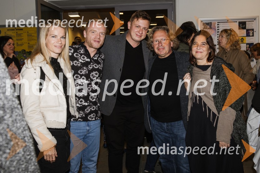  Tjaša Hrovat, igralka;  Rok  Matek, igralec;  Luka Cimprič, igralec;  Jaša Jamnik, igralec in režiser;  Manca PerkoRomeo in Julija, premiera v Gledališču Koper