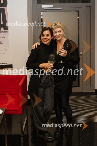  Nataša Perić, igralka;  Miljka Brdjanin, igralkaRomeo in Julija, premiera v Gledališču Koper