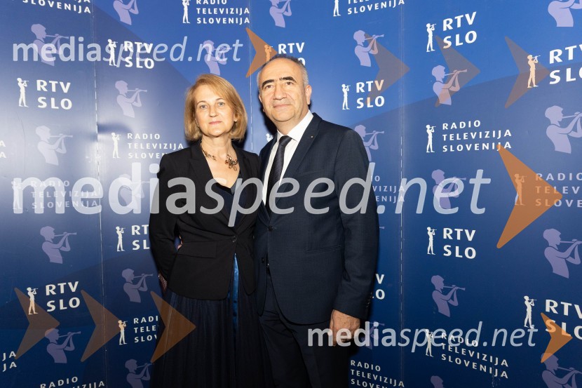  Nežika Cajzek, GIC gradnje;  Ivan Cajzek, direktor družbe GIC gradnjeFestival slovenskega šansona 2023