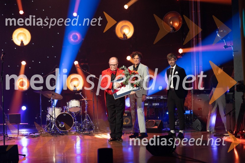  Tomaž Domicelj, glasbenik;  Zvezdan Martič, televizijski voditelj, predsednik uprave, RTV Slovenija;  Goran Forbici, predsednik sveta RTV SlovenijaFestival slovenskega šansona 2023