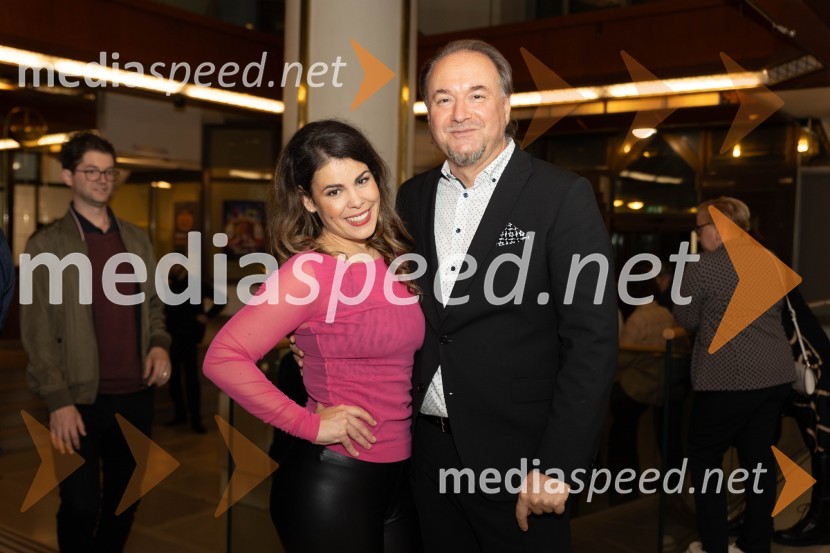  Ana Maria Mitić, stand up komičarka;  Patrik Greblo, dirigentFestival slovenskega šansona 2023