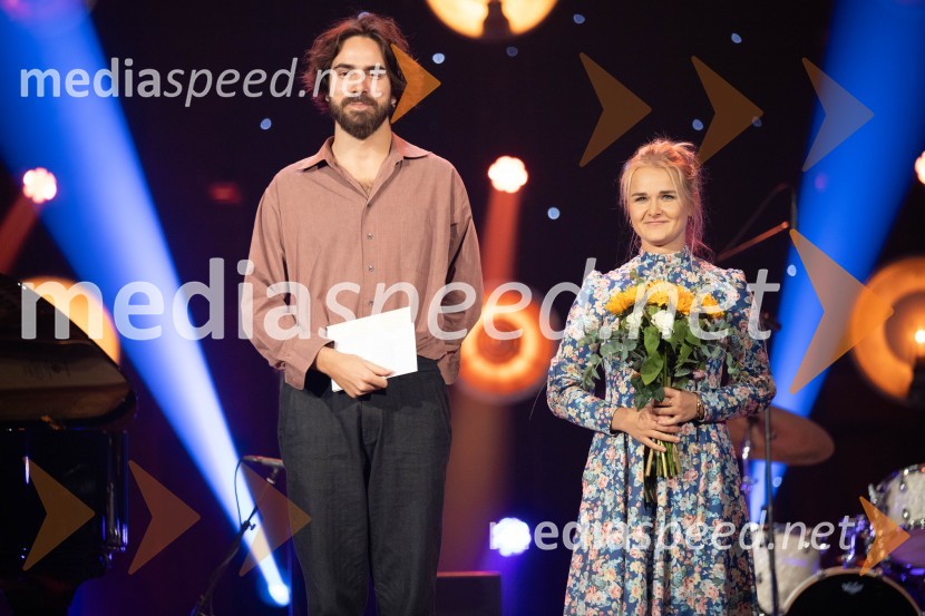  Sven Horvat, glasbenik;  Laura Krajnc, igralka, pevkaFestival slovenskega šansona 2023