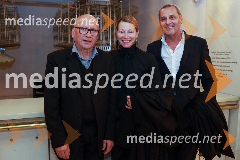  Janez Pipan, režiser;  Nataša Matjašec Rošker, igralka;  Danilo Rošker, direktor SNG MariborPotujoče gledališče Šopalović, drama beograjskega JDP