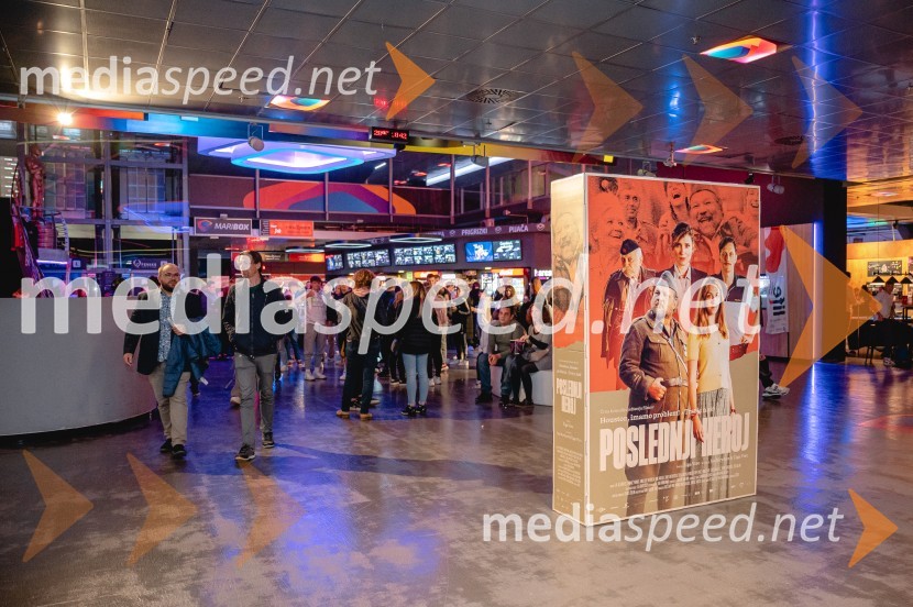 Premiera filma Poslednji heroj s filmsko ekipo v Mariboxu