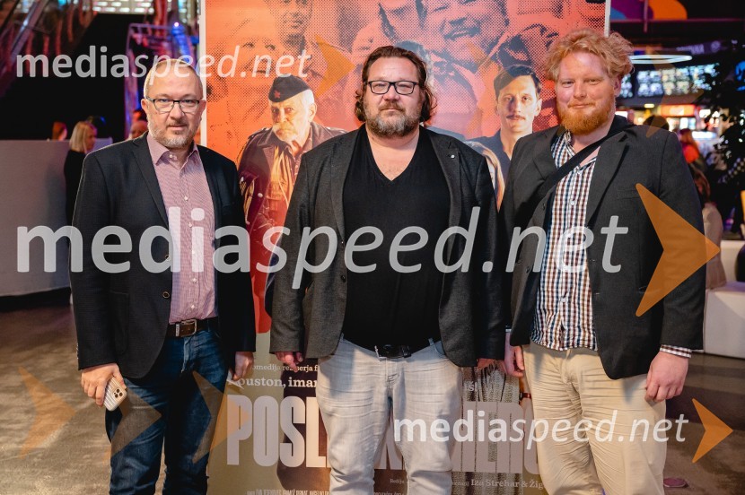  Boštjan Virc, producent in scenarist, Studio Virc;  Primož Pirnat, igralec;  Matej Pušnik, igralecPremiera filma Poslednji heroj s filmsko ekipo v Mariboxu