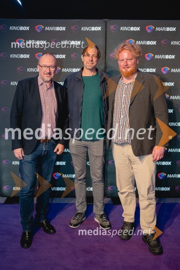  Boštjan Virc, producent in scenarist, Studio Virc;  Michael Manske, radijski moderator;  Matej Pušnik, igralecPremiera filma Poslednji heroj s filmsko ekipo v Mariboxu