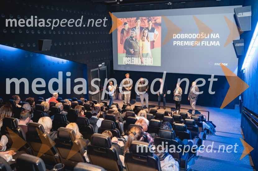 Premiera filma Poslednji heroj s filmsko ekipo v Mariboxu