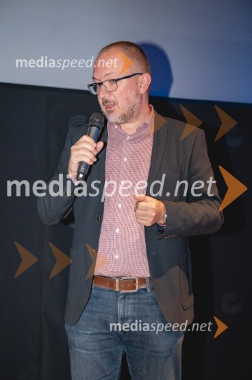  Boštjan Virc, producent in scenarist, Studio VircPremiera filma Poslednji heroj s filmsko ekipo v Mariboxu