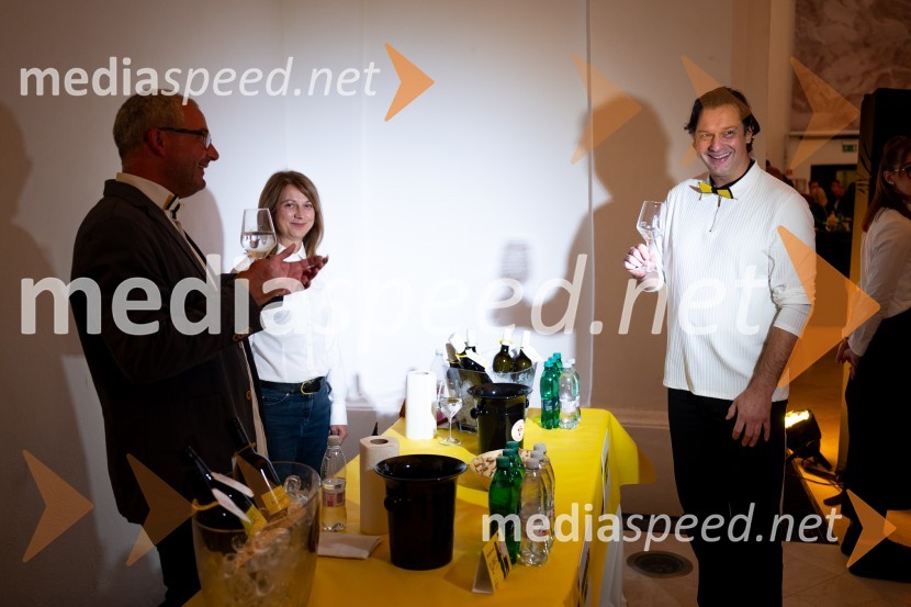  Gregor Mulec, Vinogradništvo Mulec;  Amadeja Tacer, Radgonske gorice d.d.;  ... 8. salon štajerskih mladih vin Pubec 2023 v Mariboru