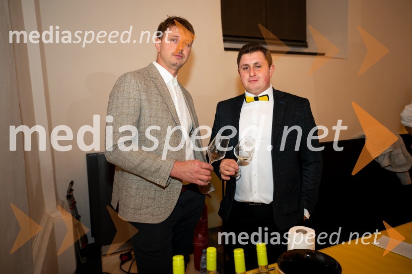  Pavle Jarc, Vino Jarc;  Aljaž  Leber, Vino Leber8. salon štajerskih mladih vin Pubec 2023 v Mariboru