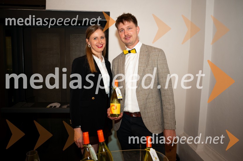  Neža Jarc, Mariborska vinska kraljica 2020;  Pavle Jarc, Vino Jarc8. salon štajerskih mladih vin Pubec 2023 v Mariboru