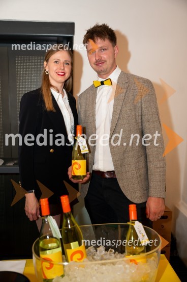  Neža Jarc, Mariborska vinska kraljica 2020;  Pavel Jarc, Vino Jarc8. salon štajerskih mladih vin Pubec 2023 v Mariboru