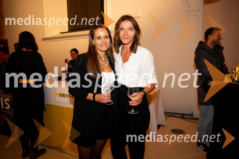  Minja Lednik, Ad+Value, d.o.o.;  Ksenija Repina, vodja Kulturne četrti, Minoriti Maribor8. salon štajerskih mladih vin Pubec 2023 v Mariboru