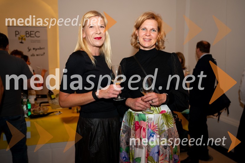  Renata Špes;  Irena Plej, Remax bazeni8. salon štajerskih mladih vin Pubec 2023 v Mariboru