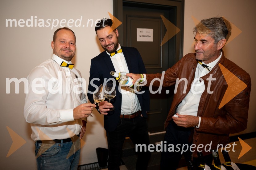  Igor Domadenik, Puklavec family wines;  Aleksander Rigo, Rigo Vino;  Robert Hafner, Vinarstvo Hafner8. salon štajerskih mladih vin Pubec 2023 v Mariboru