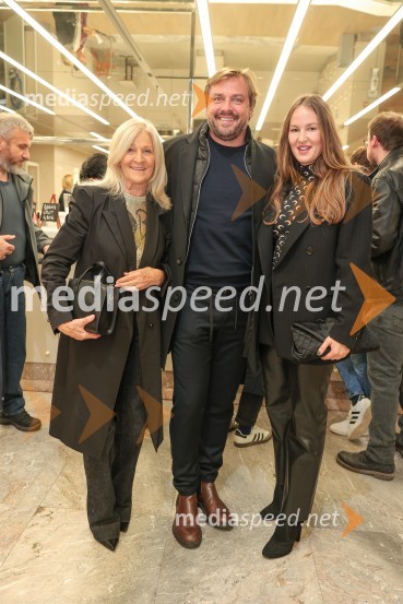  Mija Janković, soproga Zorana Jankovića;  Jure Janković;  Maxime PikulaRade Šerbedžija: Eto pjesma, koncert v Cankarjevem domu