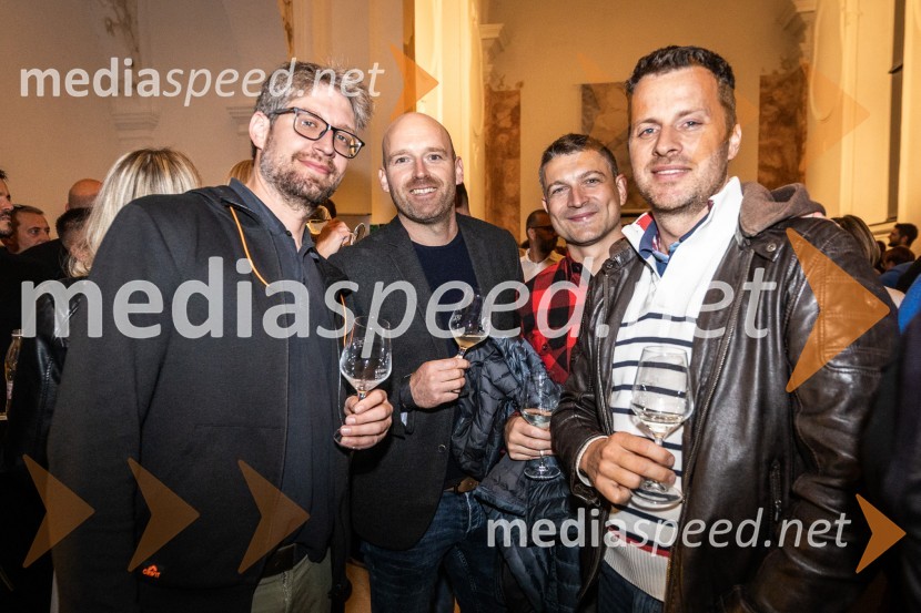  Jure Šmarčan;  Matej Ipavec, fizioterapevt;  Tomislav Šarenac, oftamolog;  ... 8. salon štajerskih mladih vin Pubec 2023 v Mariboru