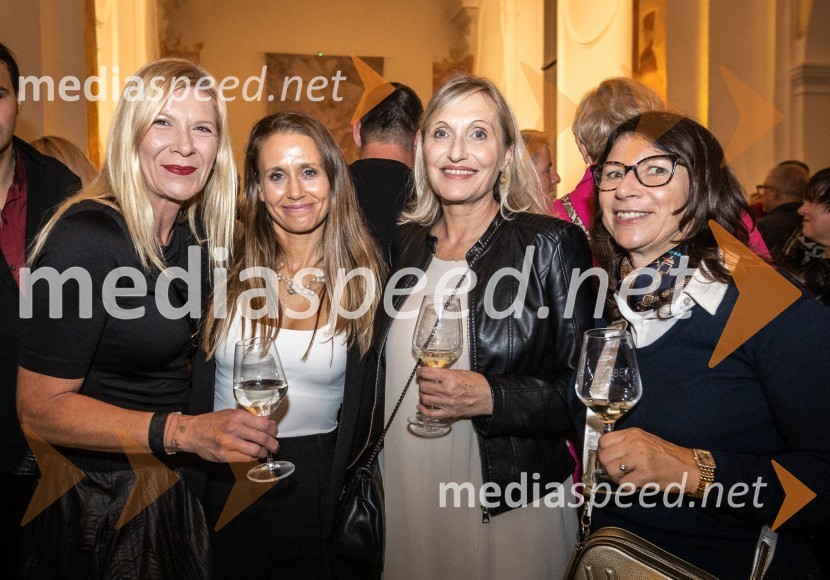  Renata Špes;  Minja Lednik, Ad+Value, d.o.o.;  Simona Tripkovič, direktorica, Muzej narodne osvoboditve Maribor;  Alenka Domjan8. salon štajerskih mladih vin Pubec 2023 v Mariboru