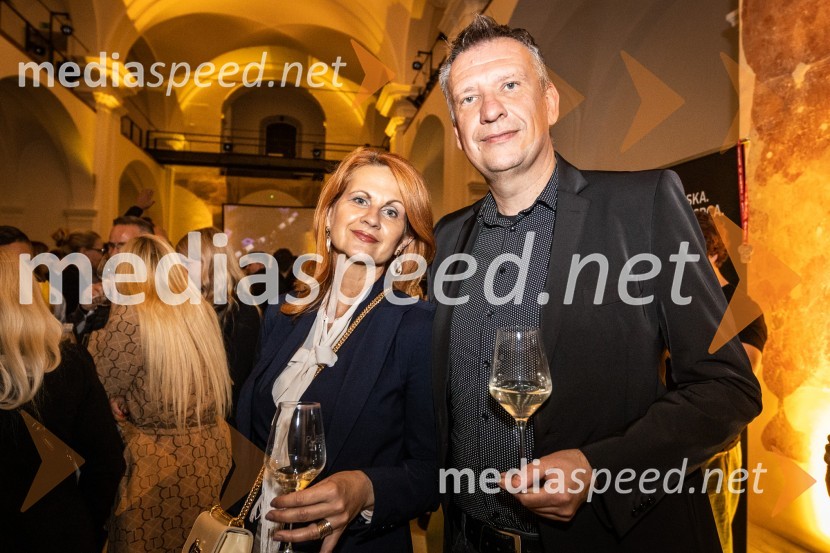 mag. Norma Bale, pisateljica in predsednica Lions kluba Gornja Radgona; prof. dr.  Iztok Palčič, redni profesor, prodekan za infrastrukturo in sodelovanje z okoljem na FS UM8. salon štajerskih mladih vin Pubec 2023 v Mariboru