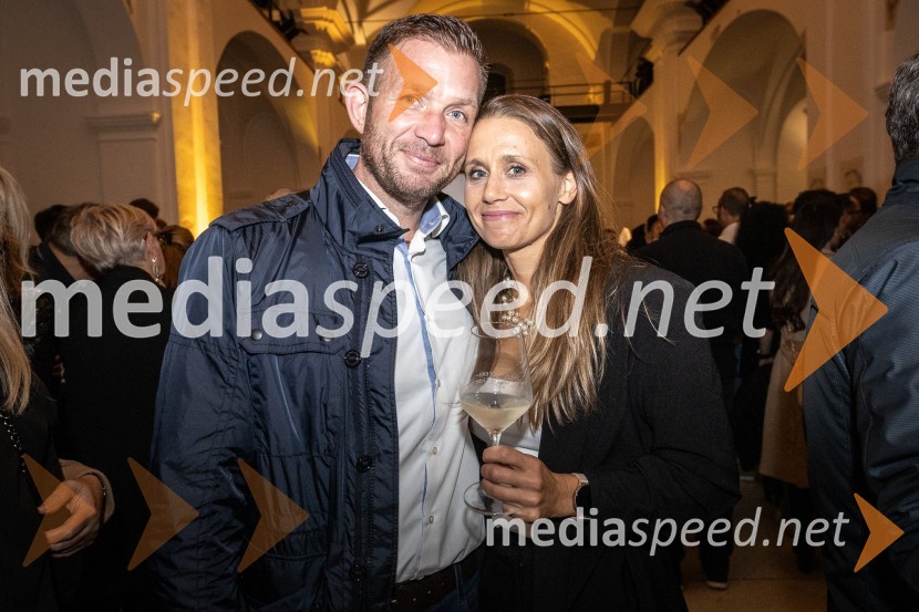  Gregor Tašner, Puklavec Family Wines;  Minja Lednik, Ad+Value, d.o.o.8. salon štajerskih mladih vin Pubec 2023 v Mariboru