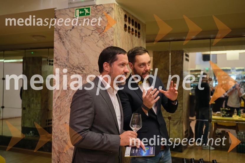  Uroš Petohleb, direktor, Evropski center za reševanje sporov;  Aleksander Rigo, Rigo Vino5. salon štajerskih mladih vin Pubec 2023 v Ljubljani