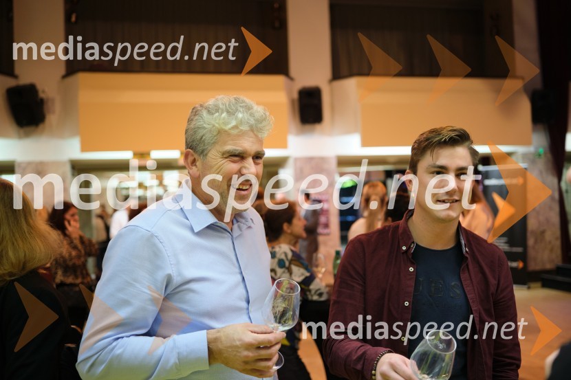  Jernej Žaren, Albiana, vinska klet Žaren;  Miha Ritonja, Albiana wines5. salon štajerskih mladih vin Pubec 2023 v Ljubljani