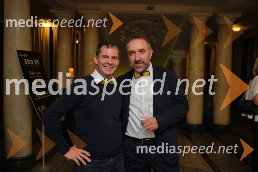  Matija Jergič, Hiša vin Emino;  Borut  Cvetko, kreativni direktor, Mediaspeed d.o.o.5. salon štajerskih mladih vin Pubec 2023 v Ljubljani