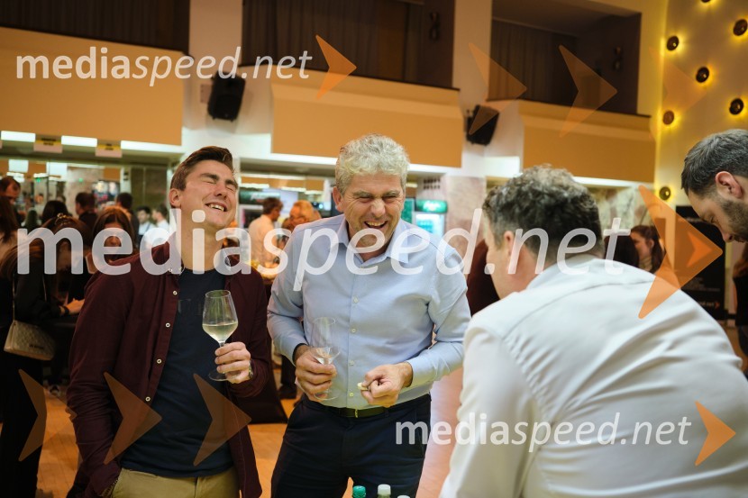  Miha Ritonja, Albiana wines;  Jernej Žaren, Albiana, vinska klet Žaren5. salon štajerskih mladih vin Pubec 2023 v Ljubljani