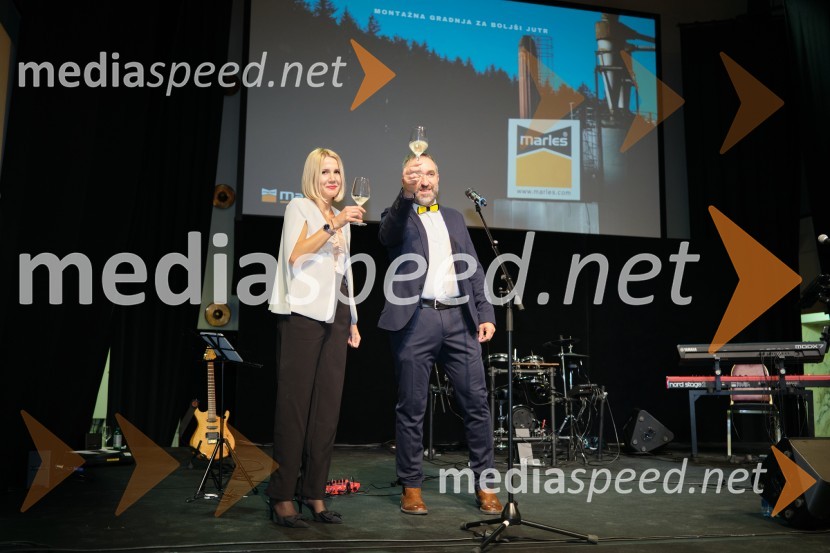  Natalija Cvetko, Mediaspeed d.o.o.;  Borut  Cvetko, kreativni direktor, Mediaspeed d.o.o.5. salon štajerskih mladih vin Pubec 2023 v Ljubljani