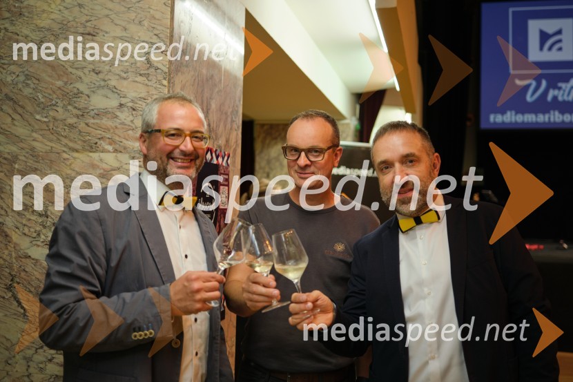  Gregor Mulec, Vinogradništvo Mulec;  ... ;  Borut  Cvetko, kreativni direktor, Mediaspeed d.o.o.5. salon štajerskih mladih vin Pubec 2023 v Ljubljani