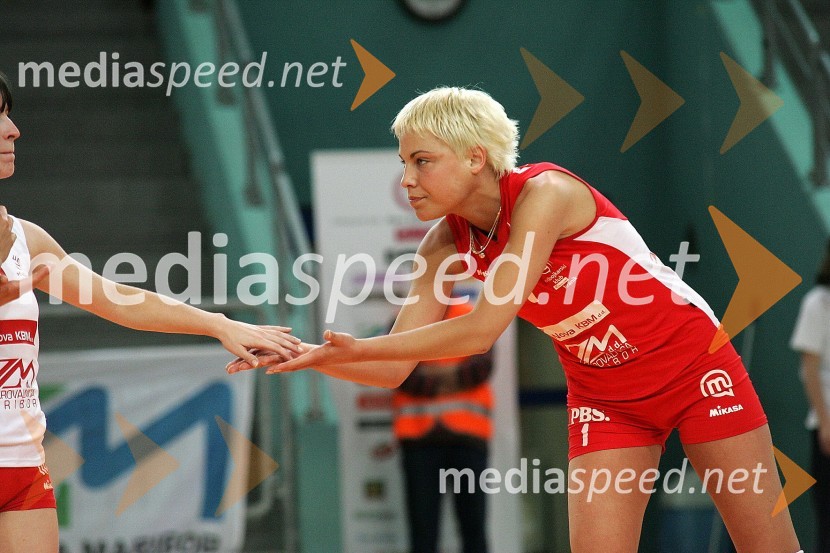 Bojana Stojkovič, igralka OK Nova KBM BranikOdbojka, Finale državnega prvenstva, OK Nova KBM Branik Maribor:OK HIT Nova Gorica