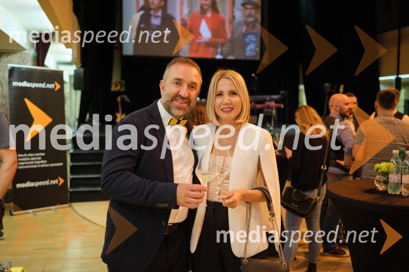  Borut  Cvetko, kreativni direktor, Mediaspeed d.o.o.;  Natalija Cvetko, Mediaspeed d.o.o.5. salon štajerskih mladih vin Pubec 2023 v Ljubljani