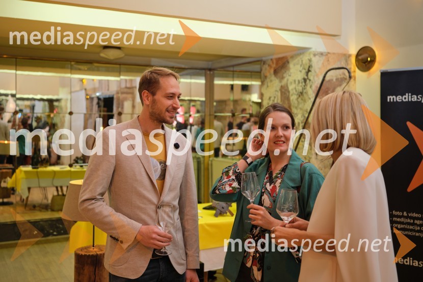  ... ;  Urša Kačar;  Natalija Cvetko, Mediaspeed d.o.o.5. salon štajerskih mladih vin Pubec 2023 v Ljubljani