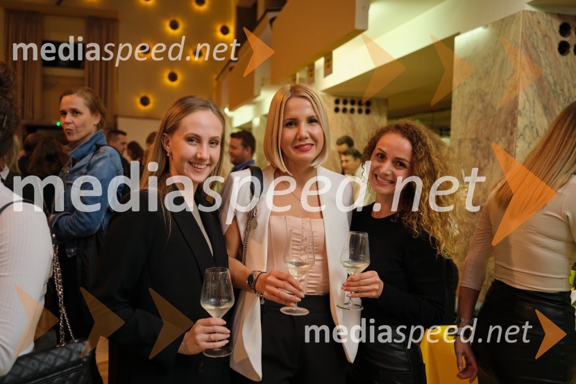 Nastja Šprah, Mediaspeed d.o.o.;  Natalija Cvetko, Mediaspeed d.o.o.;  Katja Urgl, Mediaspeed d.o.o5. salon štajerskih mladih vin Pubec 2023 v Ljubljani