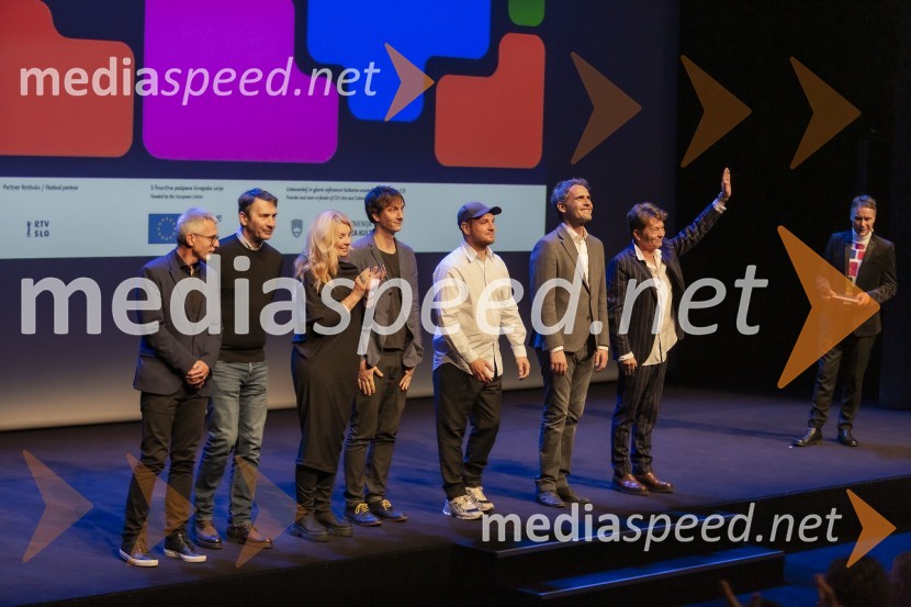  Aleš Pavlin, Perfo Production;  Andrej Štritof, Perfo Production;  Nena Janković, Instant;  Jurij Drevenšek, igralec;  Alexis Mannenti, igralec;  Radivoje Bukvić, igralec;  ... ;  Saša Kranjc, novinar34. Ljubljanski mednarodni filmski festival - LIFFe, otvoritev